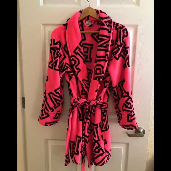 PINK Victoria's Secret Other - PINK  fleece robe M/L